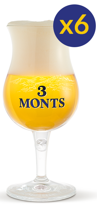 3 MONTS BOUTIQUE  Achat en ligne Pack 6 Verres a biere 3 MONTS